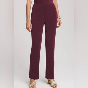 Chico's Travelers No Tummy Classic Pull On Pants